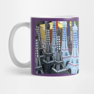Paris Eiffel Tower Souvenirs Mug
